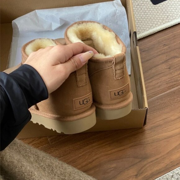 UGG Classic Ultra Mini Boots chestnut - Picture 4 of 7